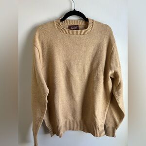 Vintage Campus Tan Men's Sweater x-large